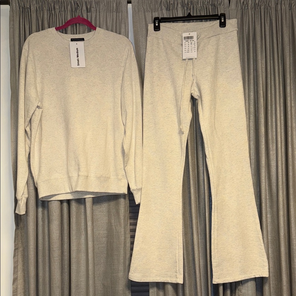 Brandy Melville Crewneck and Pants Set